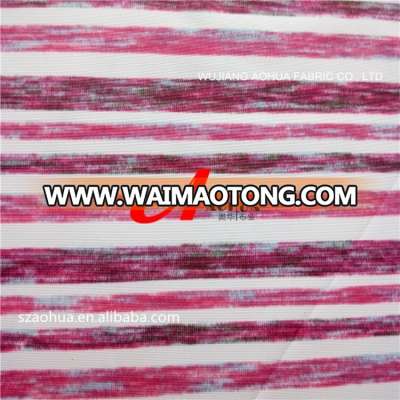 100%polyester printed taslon PU milky coated fabric for outdoor sports wear